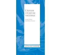 Joseph Danan – L'atelier d'écriture théâtrale – broché
