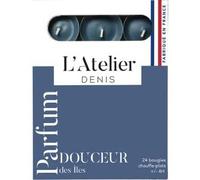 L'Atelier Denis - AD1230 - Lot de 24 Bougies parfumées chauffe-plats Douceur de Iles