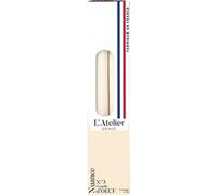 L'ATELIER DENIS-Bougie flambeau 25 cm ivoire L’Atelier de Denis - Le pack de 4