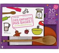 L'Atelier des enfants pas sages, coffret: 20 recettes géniales pas à pas