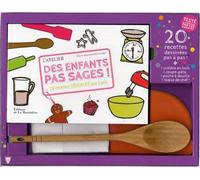 L'Atelier des enfants pas sages, coffret 20 recettes géniales pas à pas - Elsa Condet - La Martiniere Eds De - Coffret - Document jeunesse