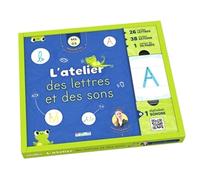 L'Atelier des lettres et des sons - MS-GS (coffret): 64 cartes et 1 cahier d'exercices réutilisable pour faire ses premiers pas vers la lecture et l'écriture