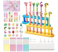 L'atelier des Stylos Atelier Fabrique Creation Pen Creator Studio Fabrication Enfant Kit Ma Creer Tes Crea Factory Mon Machine Creatif Laboratoire Bricolage Jeu Cadeau pour Enfants à partir de 6 Ans