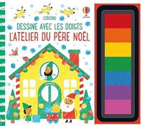 L'atelier du Père Noël – Dessine avec les doigts – dès 4 ans – Usborne