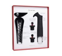 L'ATELIER DU VIN - Chic Set Night - Coffret Sommelier, Coffret cadeau - Tire bouchon Chic Monsieur Night - Pompe à vide pour le vin Gard'vin ON/OFF