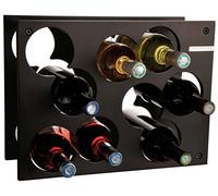 L'Atelier du Vin - City Rack Bois - Étagère à Bouteilles en Bois - Capacité 9 Bouteilles