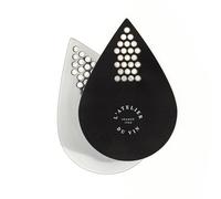 L'ATELIER du VIN - Verseur Aérateur Souple - Silver & Black - Lot de 5