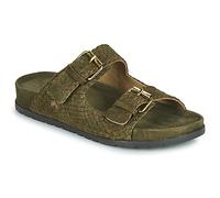 L'Atelier Tropézien Mules SB411 in Kaki 37