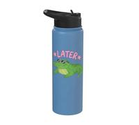 Later Gator Cool Alligator Lunettes de soleil Later Gator Stainless Steel Insulated Water Bottle