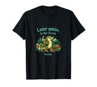 Later Gator Forest Cottagecore Nature Esthétique Graphique T-Shirt