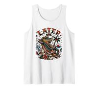 Later Gator Fun Tattoo Style Alligator Lover Summer Beach Débardeur