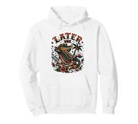 Later Gator Fun Tattoo Style Alligator Lover Summer Beach Sweat à Capuche