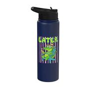Later Gator Funny Alligator Meme Teacher Kids Last Day Stainless Steel Insulated Water Bottle