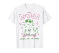 Later Gator School's Out for Summer Last Day of School T-Shirt