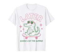 Later Gator School's Out for Summer Last Day of School T-Shirt
