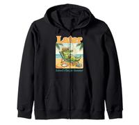 Later School's Out for Summer Alligator Fin d'année Scolaire Sweat à Capuche