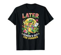 Later School's Out for Summer Miami Vacation Alligator Kids T-Shirt Graphique avec Valeur