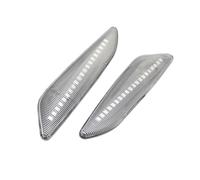 Latéral Clignotant Lampe 2 Pièces Pour Chrysler Pour Ypsilon 2011 2012 2013 2014 2015 2016 2017 2018 2019 2020 LED Clignotant Feu Position Latéral(Dynamic Crystal)