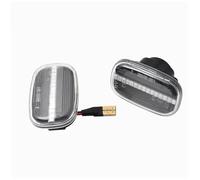 Latéral Clignotant Lampe 2 Pièces pour pour pour E10 pour E11 pour E12 Marqueur Latéral LED Dynamique Coulant Clignotant Panneau Lumineux(Dynamic Crystal)