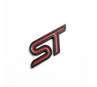 Latéral Corps Queue de Coffre Badges Emblèmes de Calandre de Voiture Compatible avec pour Ford Mondeo Puma Fiesta MK6 Explorer Focus MK2 MK3 MK4 St,Car Body-B