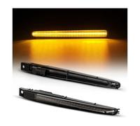 Latéral Mirror Indicateur Pour BMW F10 Pour M5 FV9 2010-2017 51657266475 51654805796 2 Pièces Clignotants Rétroviseur Latéral Indicateur Lampe Dynamique Clignotant Voiture(Dazzling Black)