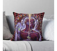 Lateralus Nima Fear Inoculum 10000 Days Taie d'oreiller Polyester Lin Velours Imprimé Fermeture Éclair Décor Taie d'oreiller Canapé Housse de coussin