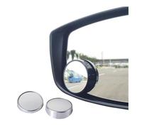 latéraux (1 Paire) - Ultra-Minces pour véhicule - Rétroviseur Grand Angle Rond Convexe pour Petites Voitures et SUV