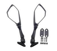 Latéraux Miroirs Arrière Rétroviseurs De Moto Noirs Pour Pour Ni-ja250R EX250 2008 2009 2010 2011 2012