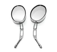 Latéraux Moto Rétroviseurs Ensemble Rétroviseurs Pour Moto Pour Keeway Pour Cruiser 250 Pour Dorado 250 Pour Blackster 250 Pour Superlight Pour Colt 250 Rétroviseurs Moto (Couleur : Chrome)