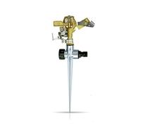 Latern Arroseur de Jardin Impulse, 360 Degrés à Toute épreuve Arroseur à Gazon Impact Pulvérisateur D'irrigation avec Metal Spike pour Arroser Les Plantes Fleurs Légumes