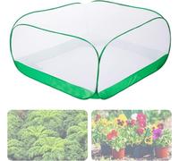LATERN Pop-Up Filet Couverture de Protection pour Plantes, 100CM x 100CM x 50CM Fine Filet Anti-Insectes pour Jardin Protection Tout Autour pour Plantes Fruits Légumes Plantules Herbes Aromatiques