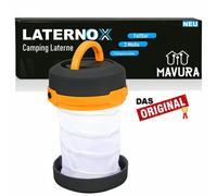 LATERNOX LED Lanterne de camping Batterie Lampe de table Lampe à suspendre Lampe de tente Résistante aux intempéries