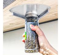 Latest Stainless Steel Jar Openers for Seniors, Under Cabinet Jar Opener Tool for Weak Hands, Under Counter Jar Lid Cap Opener, Easy Grip