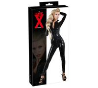 Latex Catsuit black XS XS