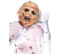Latex Halloween masque souffrant zombie pour les adultes de couleur