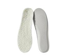 Latex Insole Winter Warm Cotton Super Soft Long Station Anti Pain Sweat Absorption Deodorizing Lamb Wool Plus Velvet Thickening(Beige,43-44)