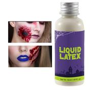 Latex Liquide Maquillage ,50ml Latex Doux pour Fausses Blessures | Fournitures pour Création Cicatrices Artistes Maquilleurs Photographie Modèles Body Painting Cosplay Théâtre Étudiants