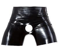 LateX Short Ouvert en Latex Taille L