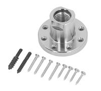 Lathe Faceplate 3 inch | 1x8 TPI Spindle Thread for Wood Lathe | Alloy Steel Face Plate for Woodturning/Bowl Turning/Small Projects | Includes 10 Mounting Screws