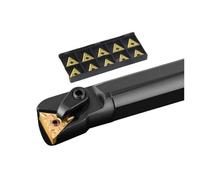 Lathe turning tools, 1 Porte-outil De Tournage Intérieur S16Q-MTFNR16 S20R-MTFNR16 S25S-MTFNR16, Plaquettes Carbure TNMG16, Barre Tour ，for parts(S25S-MTFNR16)