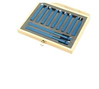 Lathe turning tools, Outils de tournage, alésage et filetage for mini-tour à métaux P30 (8/10/12 mm) - Forets pointe carbure 8/10/12 mm ，for parts(10x10mm)