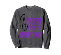 L'athéisme est Un Mythe Compris Débat philosophique Texte Violet Sweatshirt