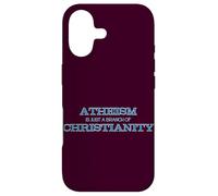 L'athéisme n'est qu'une Branche du christianisme Coque pour iPhone 17