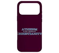 L'athéisme n'est qu'une Branche du christianisme Coque pour iPhone 17 Pro Max