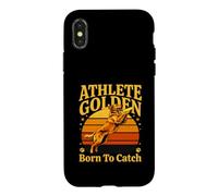 L'athlète Golden est né pour Attraper Un Retriever Coque pour iPhone X/XS
