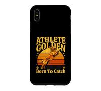 L'athlète Golden est né pour Attraper Un Retriever Coque pour iPhone XS Max