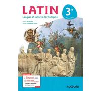 Latin 3e (2018) - Manuel élève Bimanuel Magnard : le manuel papier + la licence numérique Elève incluse. - Marie-Dominique Berthelier - Magnard - Livre CD-ROM - Scolaire / Universitaire CD