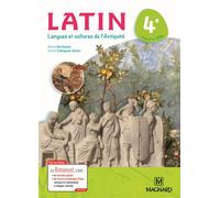 Latin 4e (2017) - Manuel élève Bimanuel Magnard : le manuel papier + la licence numérique Elève incluse. - Marie-Dominique Berthelier - Magnard - broché - Scolaire / Universitaire