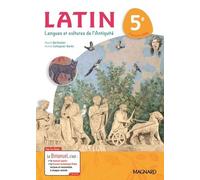 Latin 5e - Langues Et Cultures De L'antiquité - Edition 2017