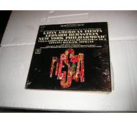 Latin American Fiesta: Villa-Lobos / Guarnieri / Revueltas Fernandez / Copland / Chavez Leonard Bernstein & The new York Philharmoic Netania Davrath, Soprano, Carl Stern, Solo Cello